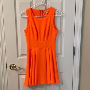 GB orange dress